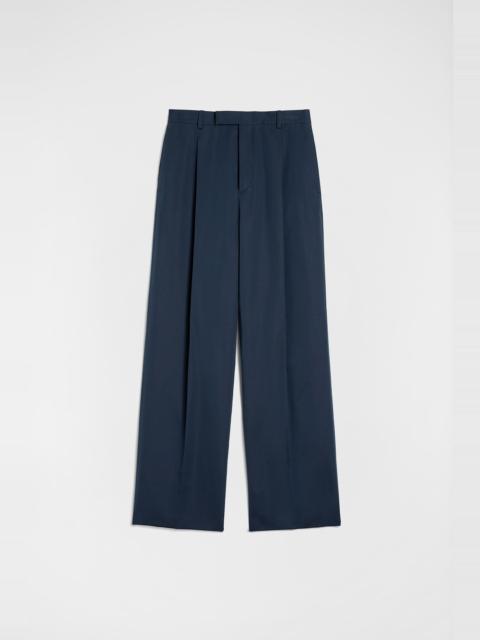 Jil Sander Cotton Blend Poplin Trousers