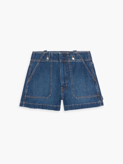 VERONICA BEARD Graham denim shorts