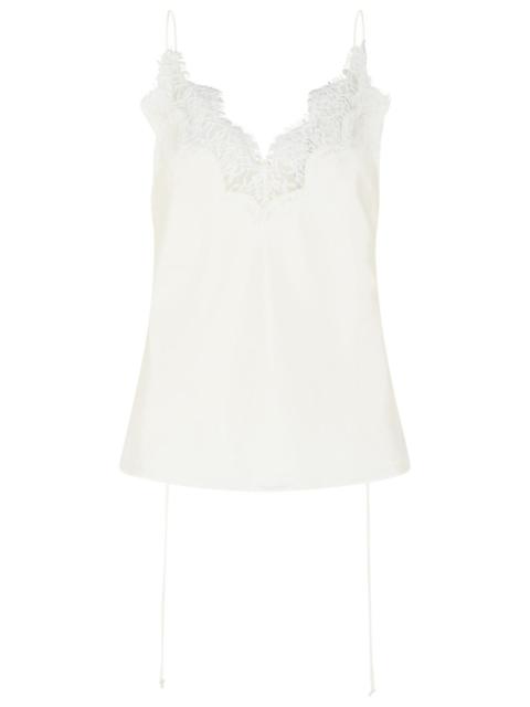 RÓHE Róhe Cream Silk Tank Top