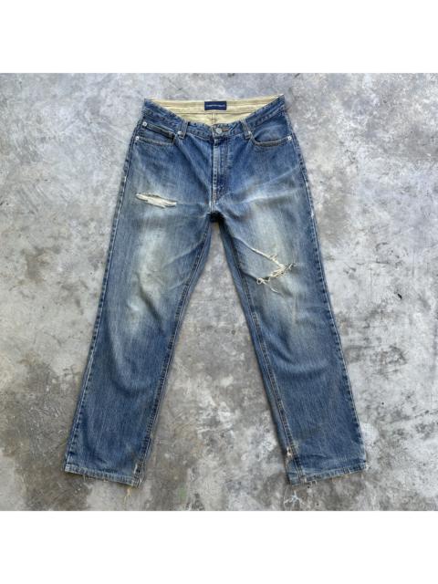 Other Designers Vintage - W30💥 Vintage Christian Orani Distressed Jeans Denim Pants