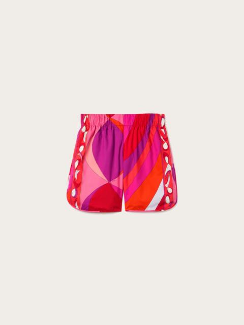 PUCCI PESCI PRINT SHORTS