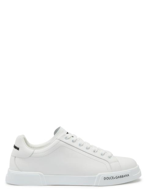 Dolce & Gabbana Portofino Leather Sneakers