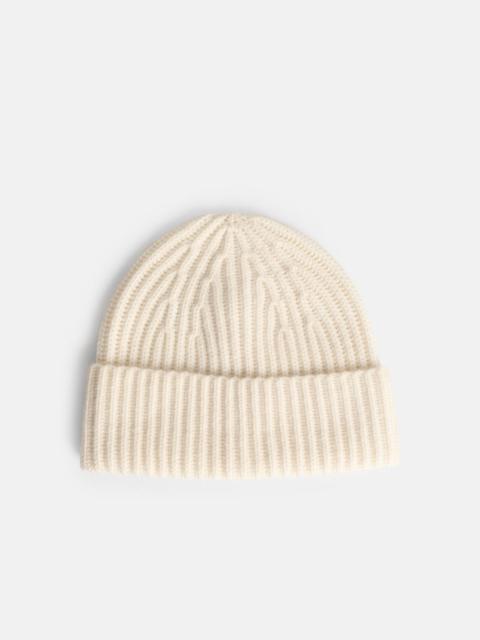 LISA YANG 'MARTIGNY' CREAM CASHMERE BEANIE