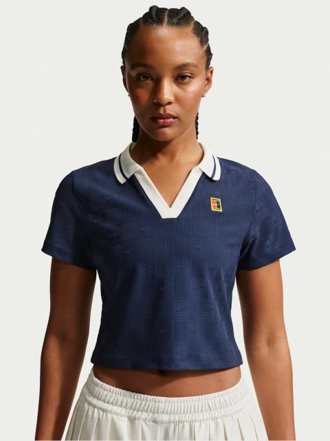 Nike NikeCourt Court Collection Women's Dri-FIT Cropped Tennis Polo