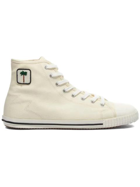 Palm Angels Palm Angels High Top Vulcanized Sneaker White