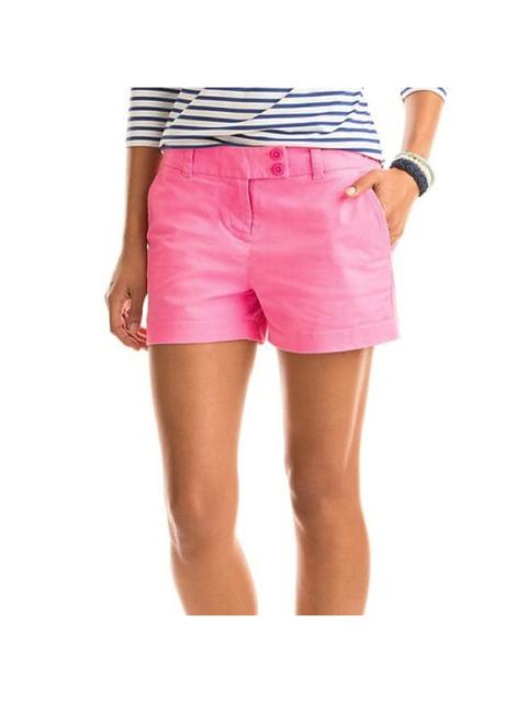 Other Designers NWT Vineyard Vines Pink Washed Dayboat Classic Shorts Size 4