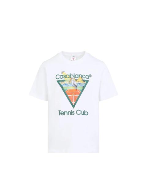 CASABLANCA Casablanca White T-Shirts & Vests - T-Shirts Men