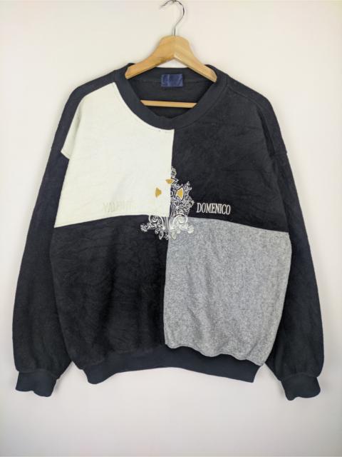 Other Designers Vintage - Steals🔥Vintage Sweatshirt Valentino Domenico Colorblock
