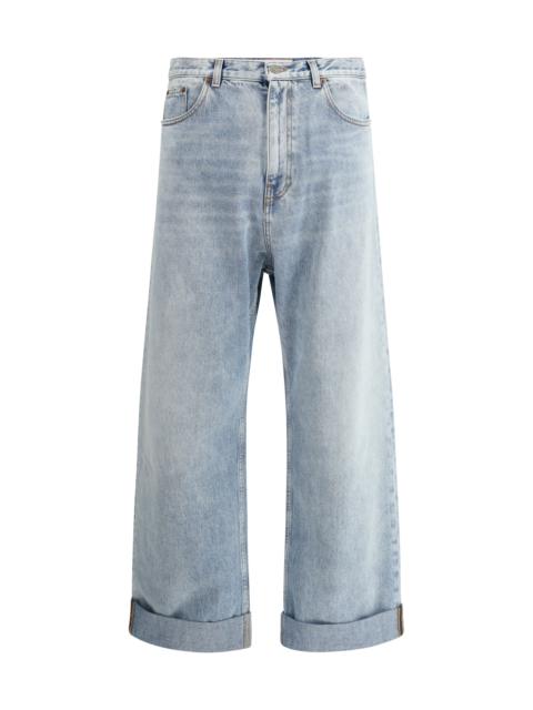 Valentino Pap Men Baggy Jeans