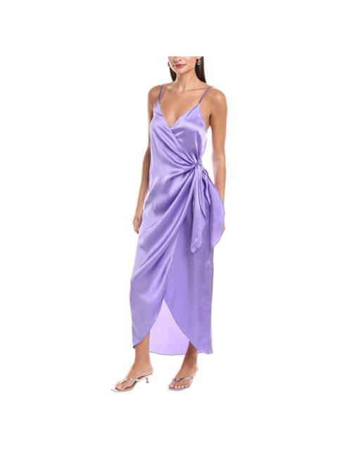 L'AGENCE L'AGENCE Amilia Cami Silk Wrap Dress
