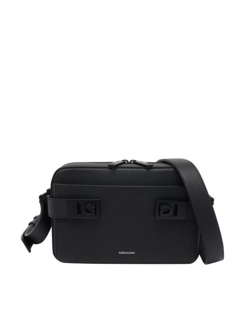 FERRAGAMO Ferragamo Men East-West Crossbody Bag With Gancini Buckles