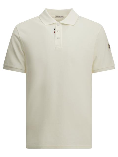 Moncler Moncler Button-down Polo Shirt White Men