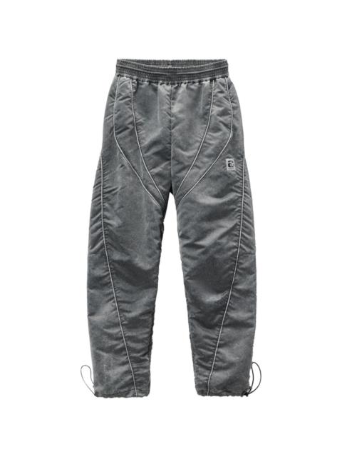 straight-leg panelled track pants