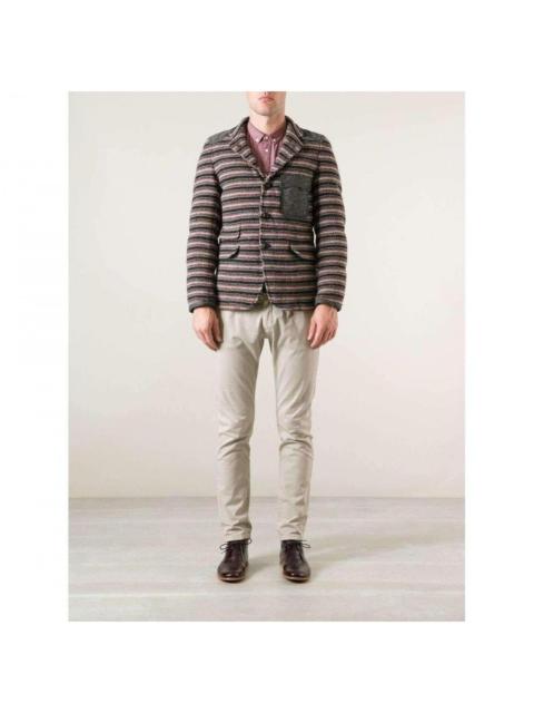 Other Designers Junya Watanabe - GRAIL ! NEW ! AW2013 padded multicolored button-up jacket