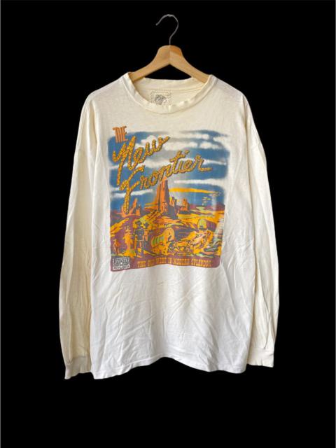 Other Designers Vintage 90s Distressed The New Frontier Longsleeve Tees