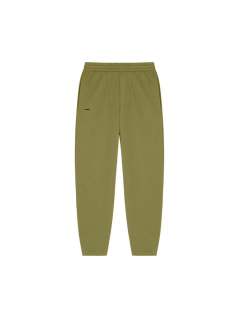 PANGAIA Womens DNA Barrel-Leg Track Pants - Highland Green