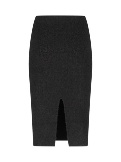 Bottega Veneta Terry Fabric Skirt