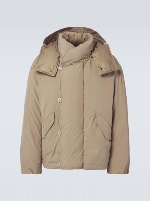 Cotton-blend down jacket