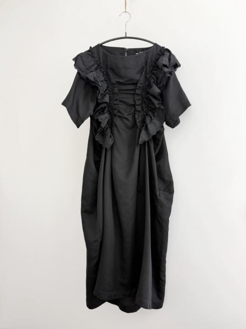 Comme Des Garçons Comme Des Garcons 21SS Pleated Black Dress