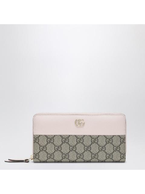 GUCCI Gucci Gg Marmont Zip-Around Wallet In Marshmallow/Mustard Women