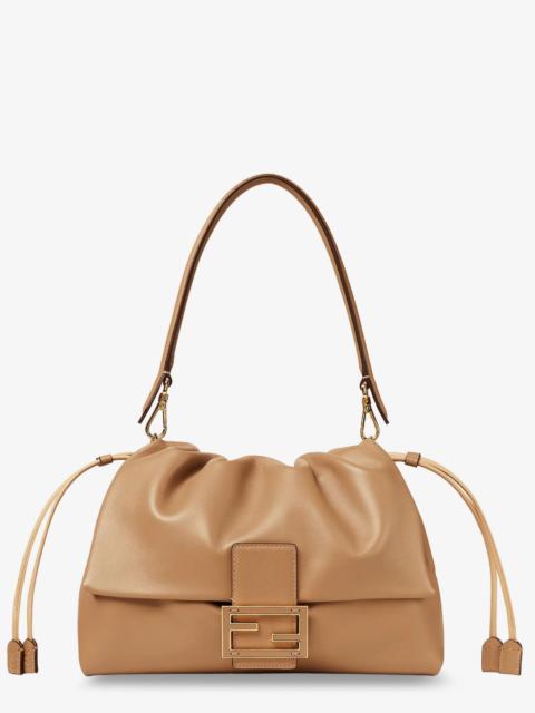 FENDI Fendi Women Mamma Baguette Large Leather Shoulder Bag