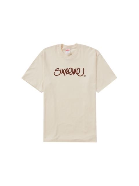 Supreme Supreme Handstyle Tee Natural
