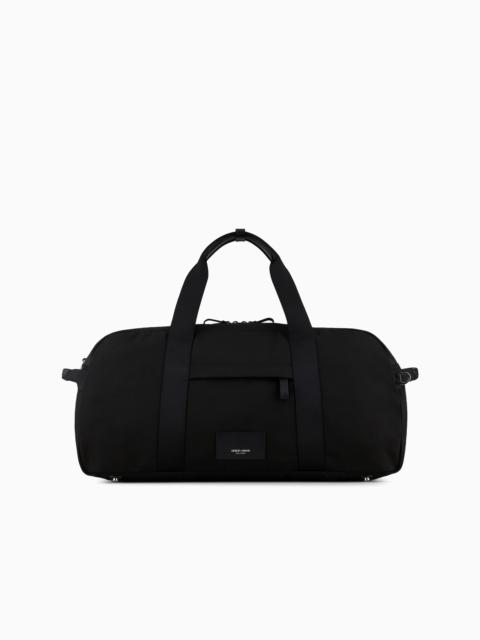 GIORGIO ARMANI Medium duffel bag in nylon ASV