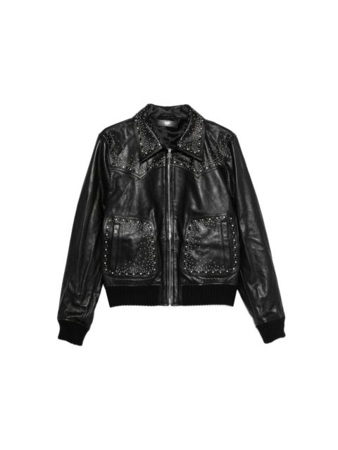 AMIRI Amiri Black Jackets - Leather Jackets Men