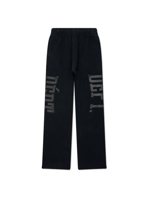 GALLERY DEPT. DÉPT. POST WORKOUT SWEATPANTS - WASHED BLACK