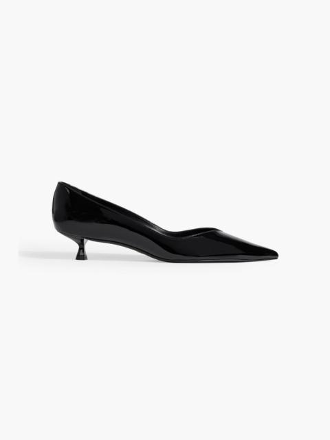 Stuart Weitzman Eva 35 patent-leather pumps