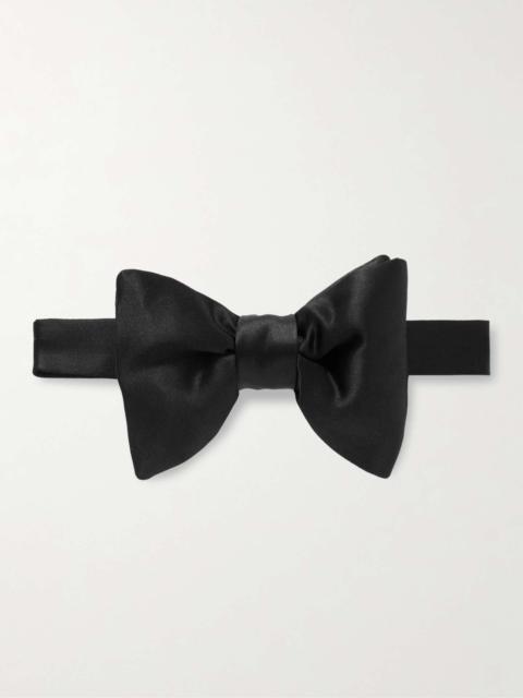 Pre-Tied Silk-Satin Bow Tie