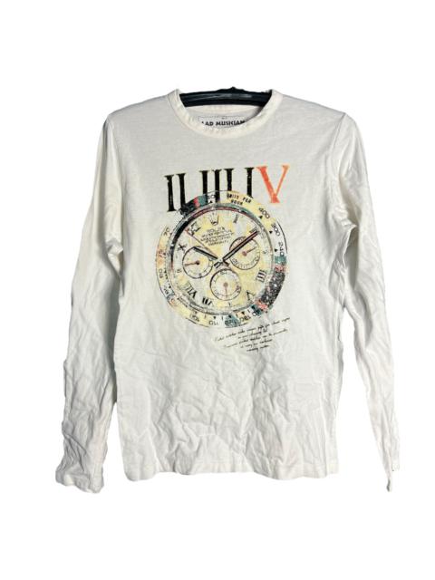 Lad Musician 🔥RARE🔥Vtg LAD MUSICIAN Rolex Long Sleeve Shirt