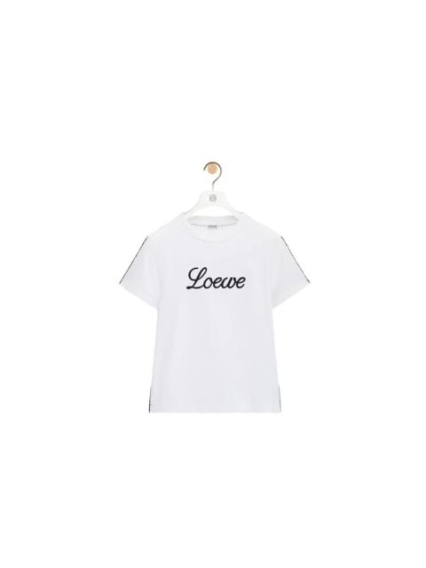 Loewe LOEWE $790 White Relaxed Fit T-shirt New & Authentic (Women'