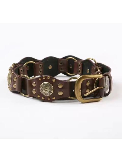 Other Designers Archival Clothing - Musicians punk rockers buckle belt