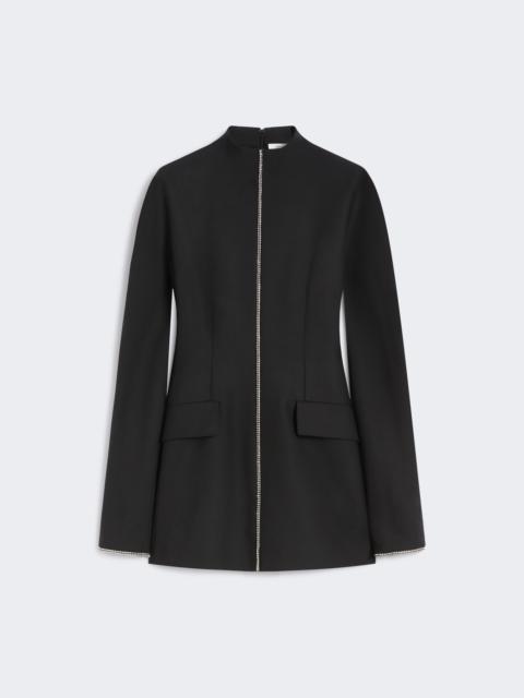 Sportmax TEFRITE01 Short stretch wool-blend dress - KLEPSYDRA CAPSULE