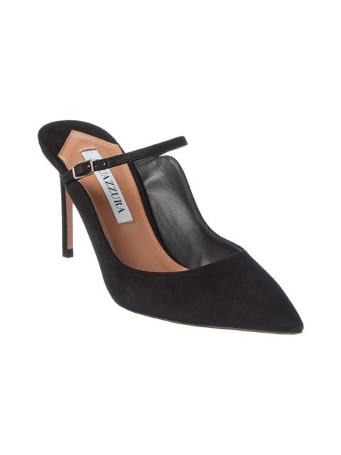 AQUAZZURA Aquazzura Bow 85 Suede Pump