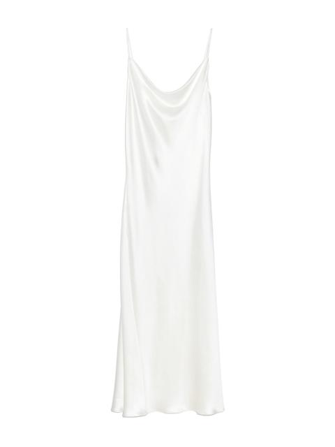 Fleur du Mal Cowl Neck Slip Dress