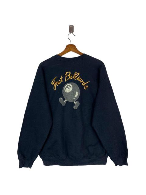 Other Designers VINTAGE COOPER FACT BILLIARDS BALL CREWNECK