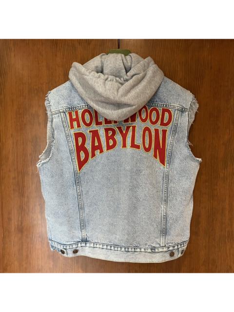 GUCCI Gucci Hooded Denim Vest in Small