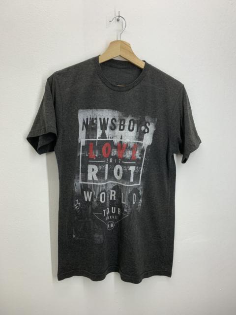 Other Designers Band Tees - Rock Band Newsboys Love Riot World Tour Tshirt