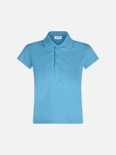 THE ATTICO BLUE T-SHIRT