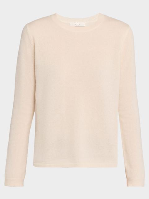 CO Long-Sleeve Cashmere Crewneck Sweater