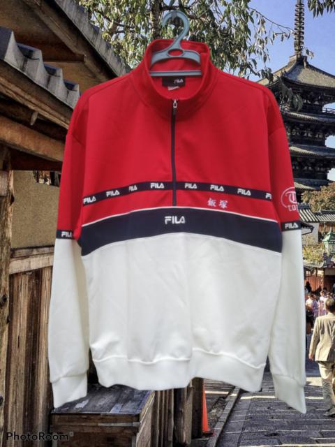 Other Designers Fila - FILA HALF ZIPPER JACKET PULLOVER