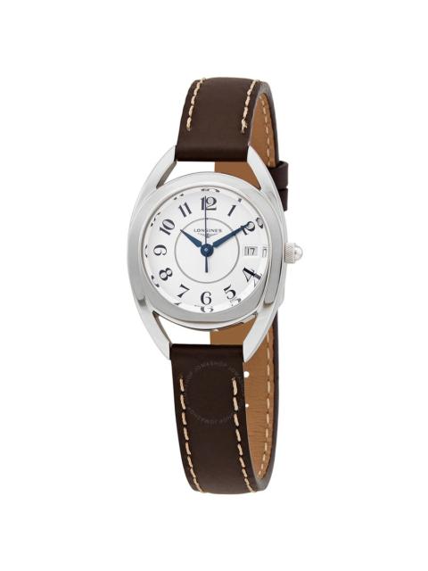 Longines Longines Equestrian Quartz White Dial Ladies Watch L6.136.4.73.2