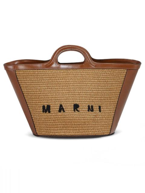Marni TROPICALIA SMALL BAG - RAW SIENNA