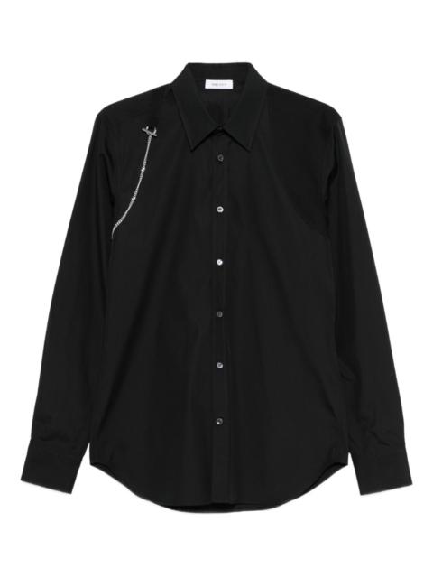 Alexander McQueen SHIRT WITH CHAIN