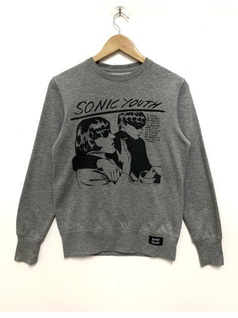 Other Designers Vintage - Sonic Youth Tour 2014 Sweatshirt Big Logo Grey Small