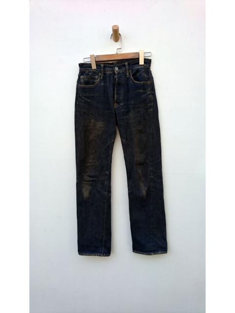 Other Designers Made in Japan Distressed Jeans 45rpm Indigo Dyed Rockers Rock Street Fashion Not Kapital Comme des Garcons Evisu