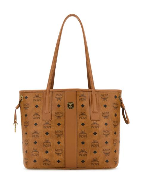 MCM Mcm Women Printed Canvas Liz Shopping Bag