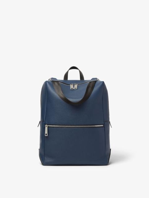 FENDI Fendi Lui Backpack Dark blue leather backpack